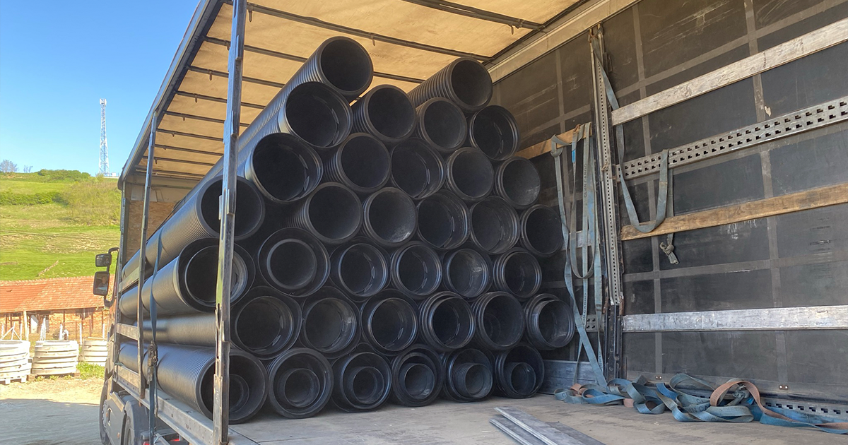 Instalarea țevilor corugate în spații industriale și hale 2 20 tevi corugate tubimax tub corugat